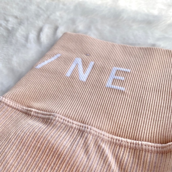 NWOT Aerie Offline High Waisted Ribbed Pink Leggings - Picture 10 of 14